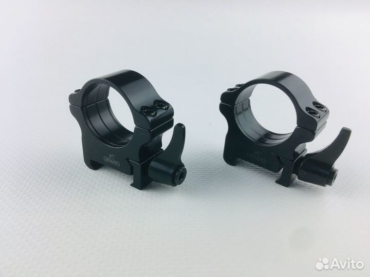 Кольца Weaver (D-25 мм) Rusan быстросъемные H10 р