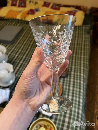 Хрустальные фужеры neman СССР