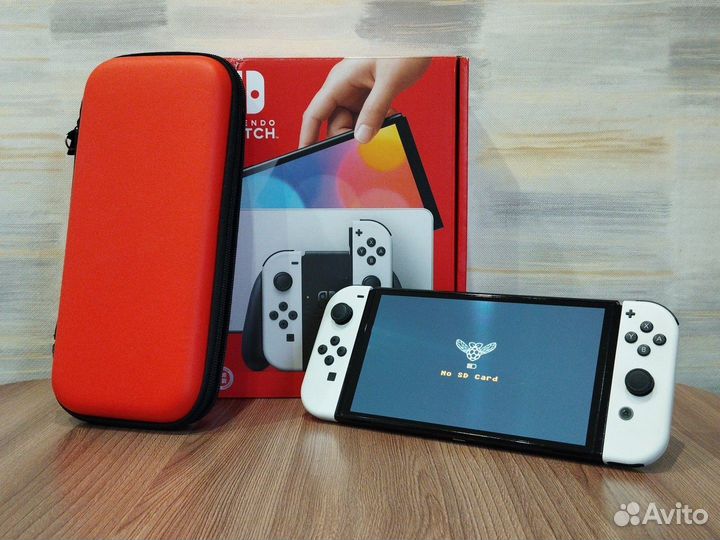 Nintendo switch oled прошитая с чипом