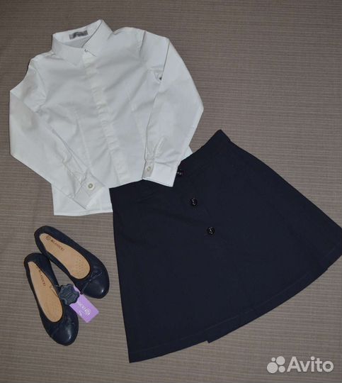 Синяя школьная форма Zara, Benetton, Choupette