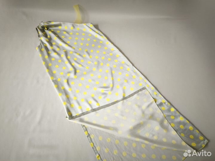 Платье в горох декольте Дианы размер L