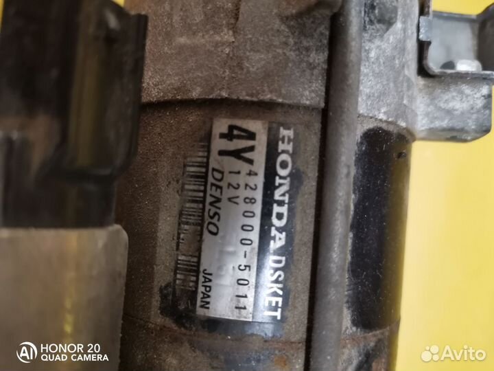 Стартер хонда цивик 4д