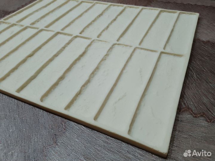 Полиуретановая форма для камня из гипса