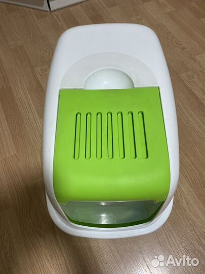 Кошачий туалет домик