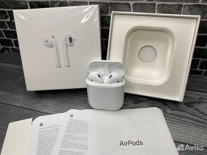 AirPods 2 версия 2023 года (Арт.52386)