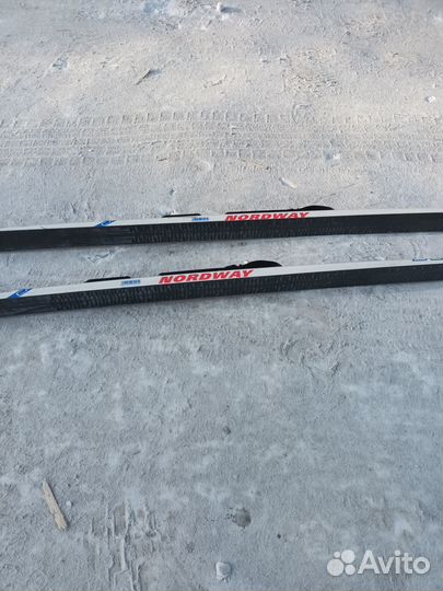 Лыжи беговые с палками