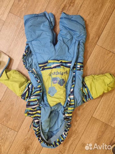 Зимний комбинезон трансформер 62-74