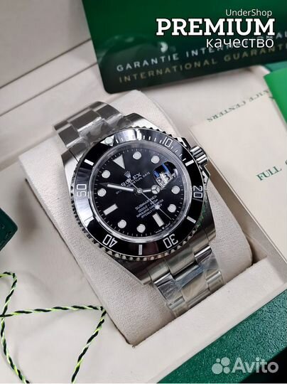 Часы мужские Rolex Submariner Black механические