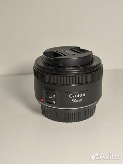 Объектив Canon EF 50mm f/1.8 STM Коробка Гарантия
