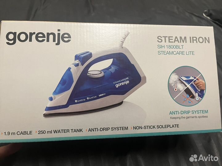 Утюг новый gorenje