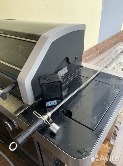 Гриль газовый, баллон, вертел