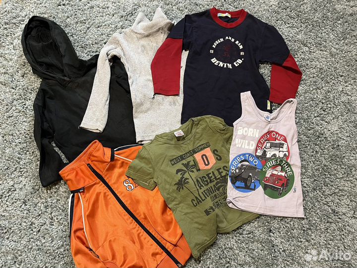 Пакет вещей для мальчика 2-3 года