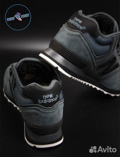 Мужские кроссовки с мехом New balance Раз.41-45