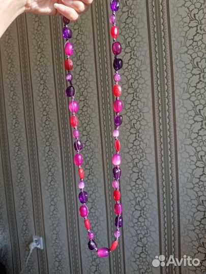 Бусы из стекла