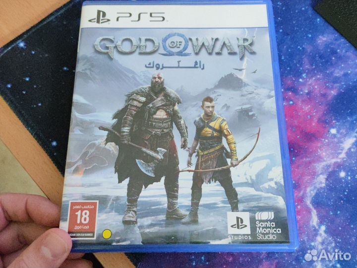 Игра God of war ragnarok ps5 диск