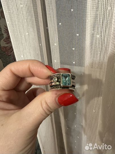 Кольцо island soul механизм 17 размер