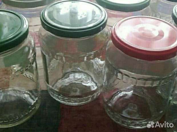 Банки всех объемов с закручивающейся крышкой