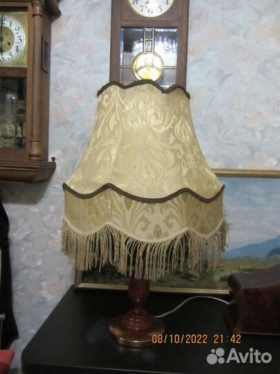 Настольная лампа старинная