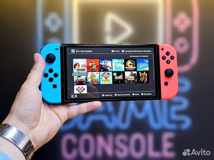 Nintendo Switch Oled 512gb+игры