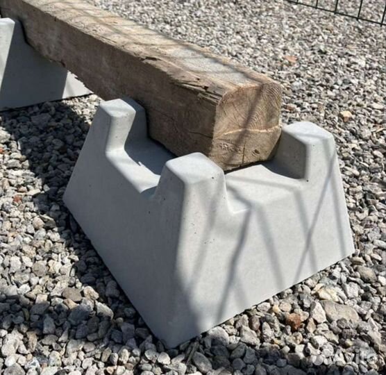 Кросс-блоки для каркасов, террас, бассейнов