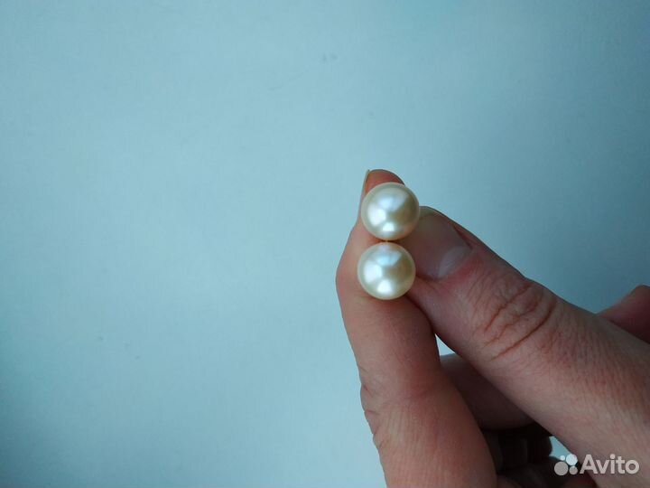 Серьги жемчуг. Новые