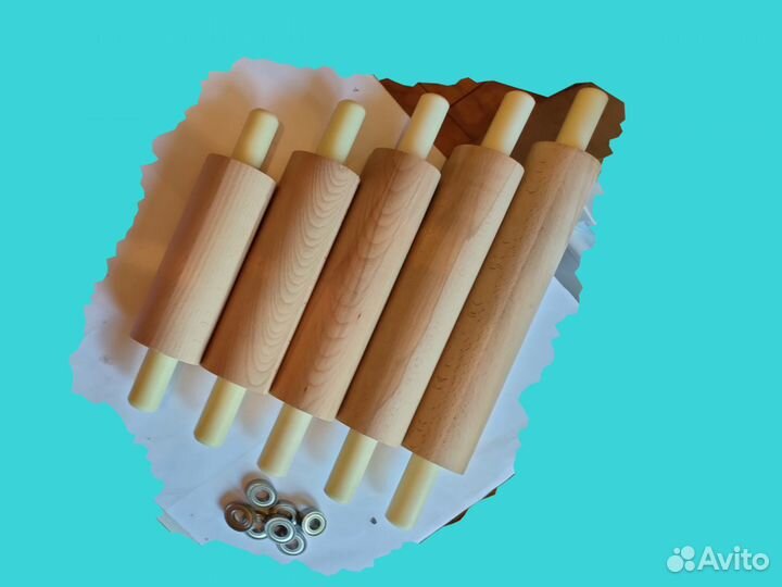 Скалки ручной работы нержавейка, пластик и дерева