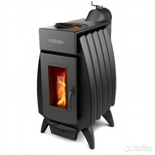 Печь отопительная огонь-батарея 5 антрацит (тмф)