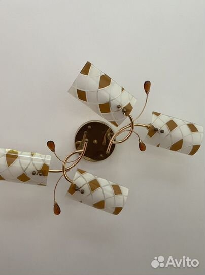 Люстра и 2 шт бра комплект