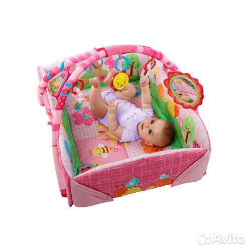 Развивающий коврик с бортиками 