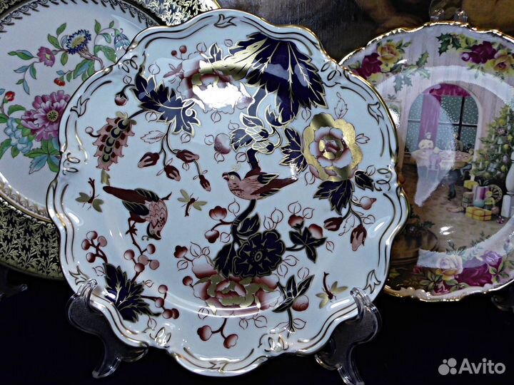 Тарелки.Англия.Коллекция.Aynsley.Фарфор