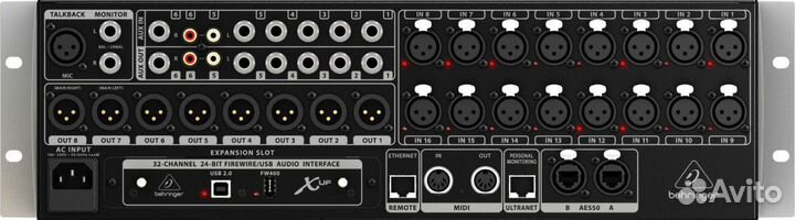Цифровой микшерный пульт Behringer X32 Rack
