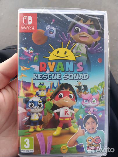 Ryan's Rescue Squad Nintendo switch