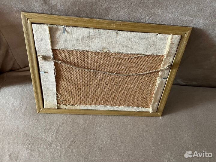 Картина холст на картоне