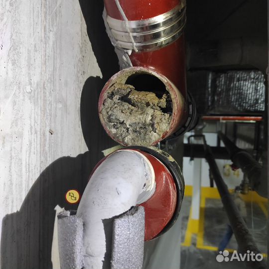 Прочистка канализации. Устранение засора