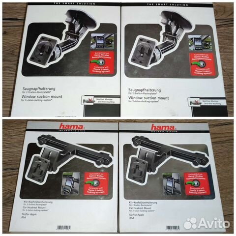 Держатели для телефона/планшета Hama