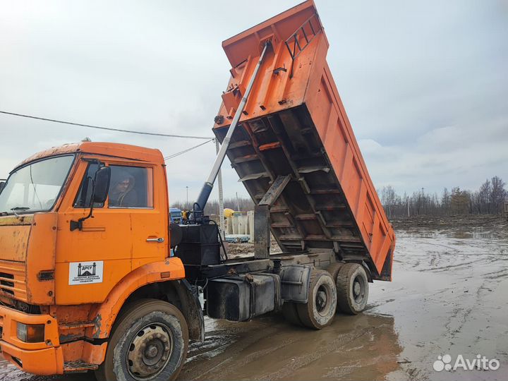 Самосвал 16 м³ КАМАЗ 6520, 2007