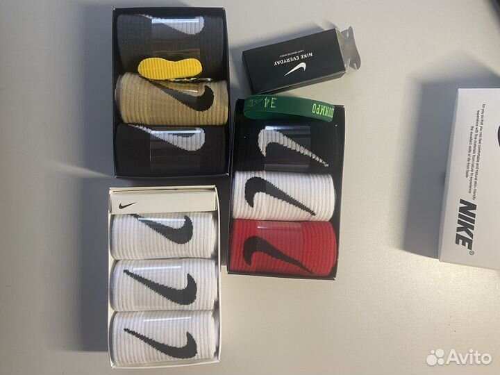 Носки nike 3шт подарочная коробка