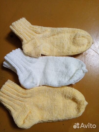 Носки вязаные