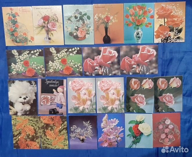 Открытки СССР чистые