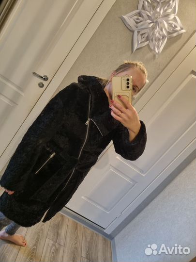 Шуба мутоновая 42 44 мутон