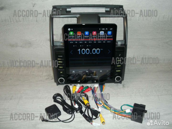 Магнитола УАЗ Патриот Android в стиле Тесла