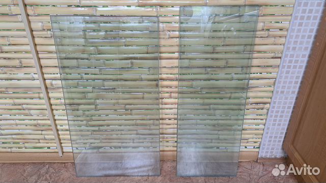Стеклянные полки б/у