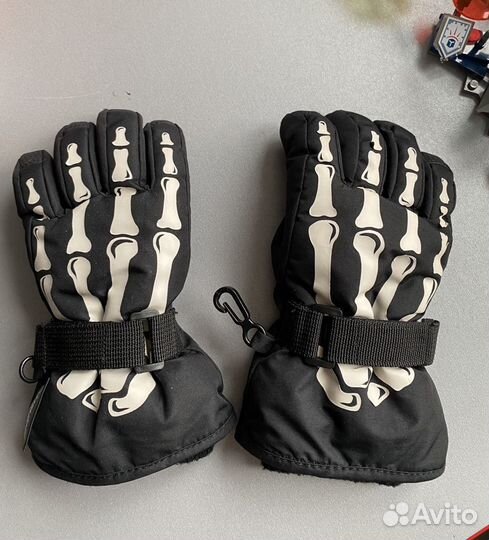 Перчатки Скелет (2-4г) H&M