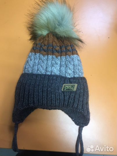 Шапка зимняя для мальчиков