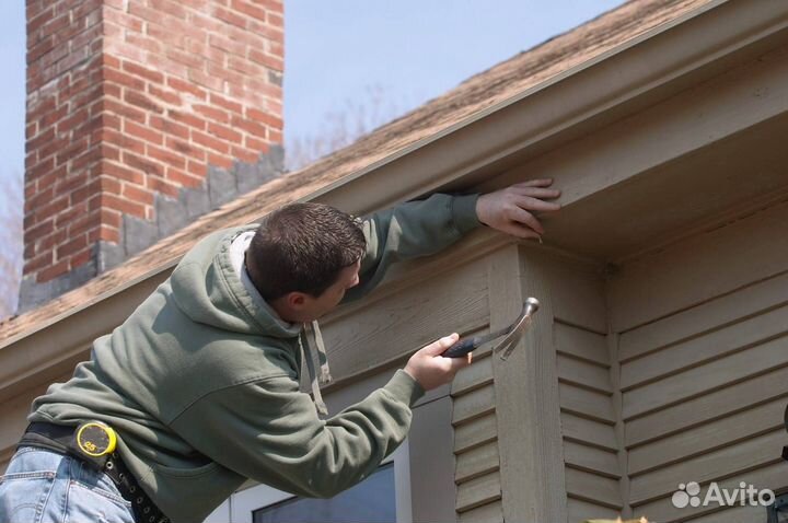 Отделка дома сайдингом