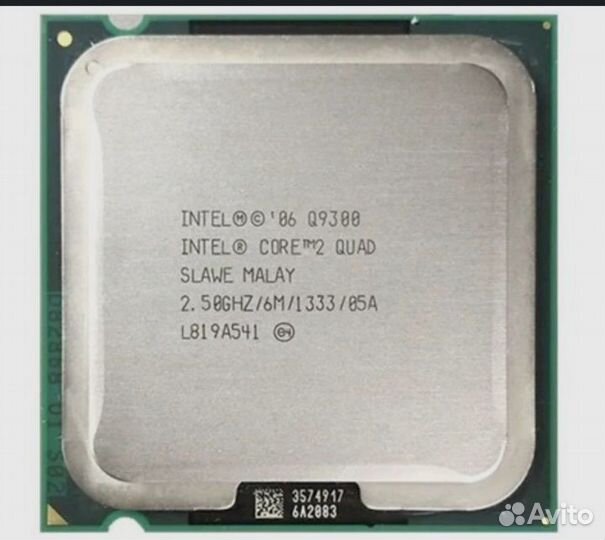 Процессор intel quad 9300 775 socket
