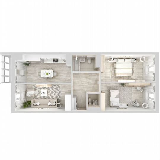 3-к. квартира, 78,7 м², 14/15 эт.