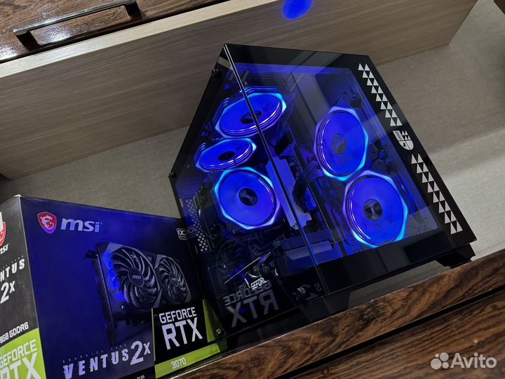 Игровой пк RTX 3070, Ryzen 5 5600, 16DDR4, m2