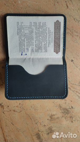 Обложка на паспорт кожа