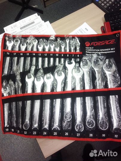 Набор инструментов ключи